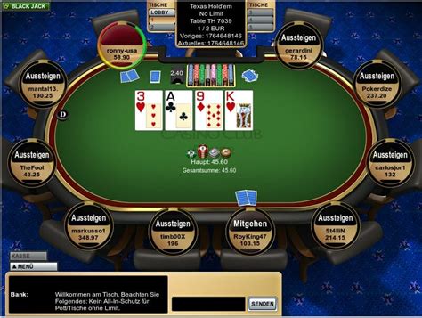  online poker kostenlos spielen